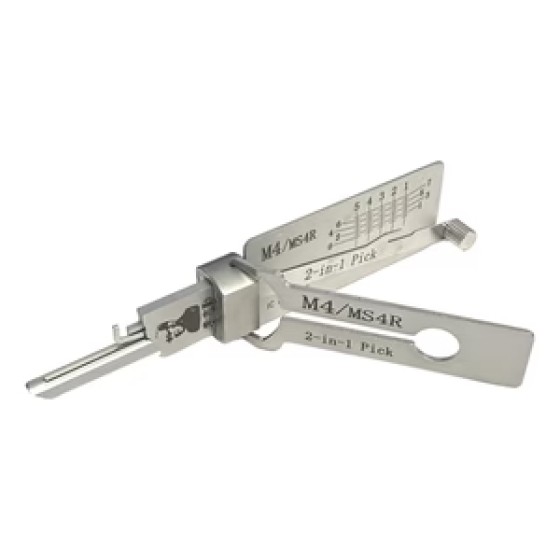 Original Lishi 2-in-1 Pick and Decoder M4 / MS4R